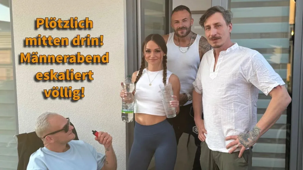 thumbnail foto nr. 10 von Plötzlich mitten drin! Männerabend eskaliert völlig!